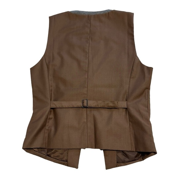 JBoom Single Breast Double Layer Waistcoat Vest - Size Medium - Picture 2 of 9